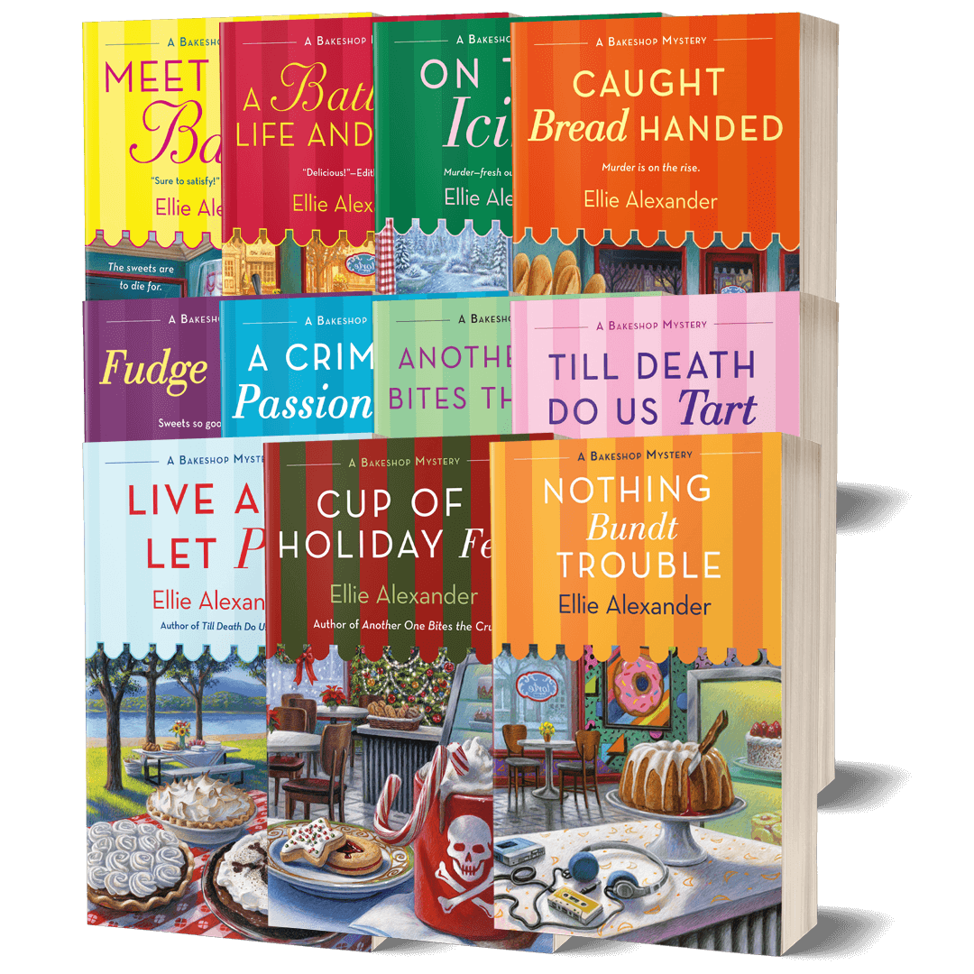 Cozy mystery books and series by mystery author Ellie Alexander